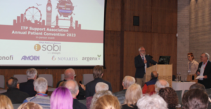 Danielle & Patricia at the UK ITP Support Association's Patient Convention